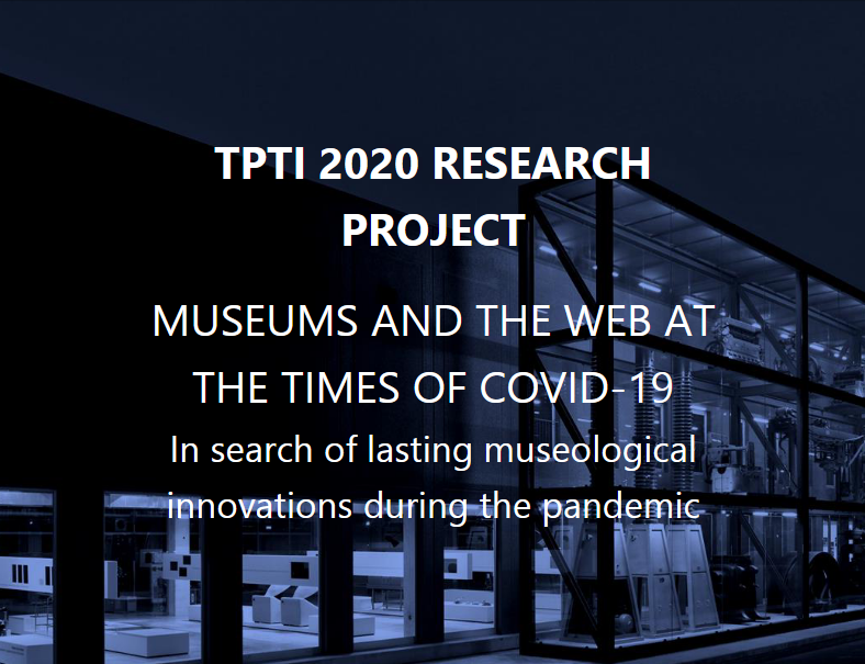 Museums and the web at the times of COVID-19